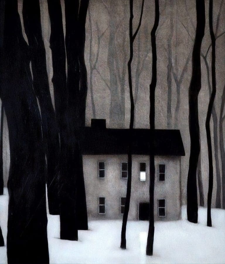 Scène de forêt nocturne, John Caple (1995)