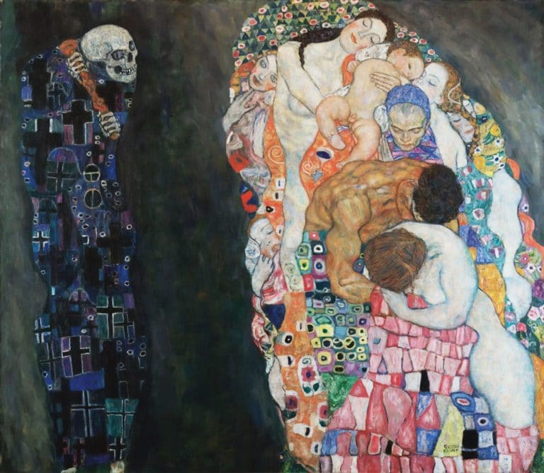 La mort et la vie, Gustav Klimt (1915)