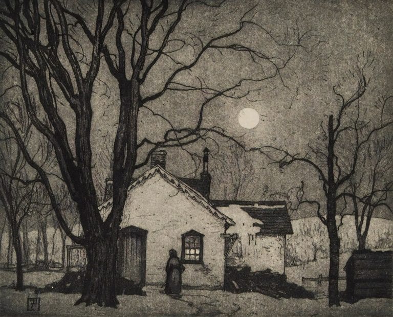 Maison au clair de lune, Frederick Stanley Haines (1937)