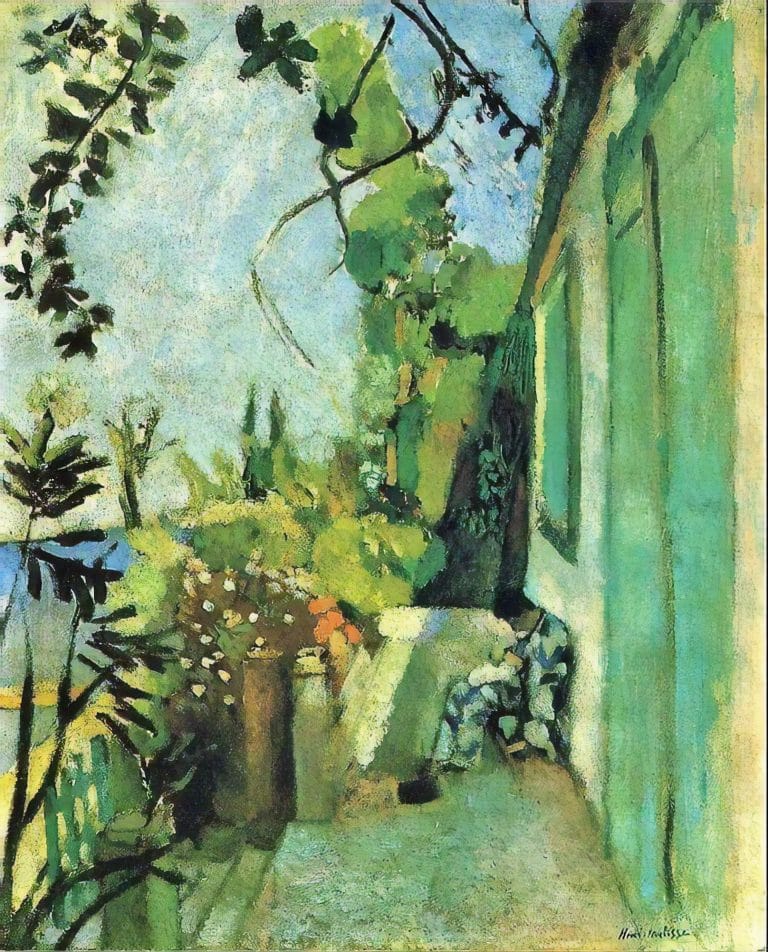 La terrasse, Saint-Tropez, Henri Matisse (1904)