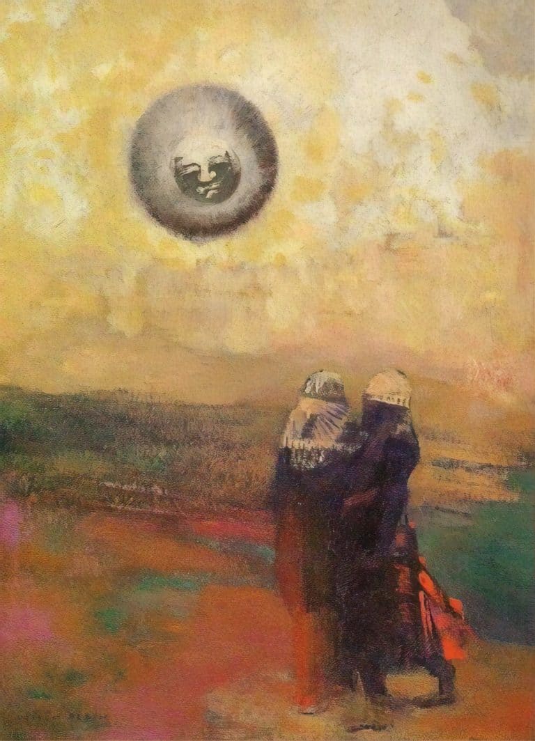 Le soleil noir, Odilon Redon (1900)