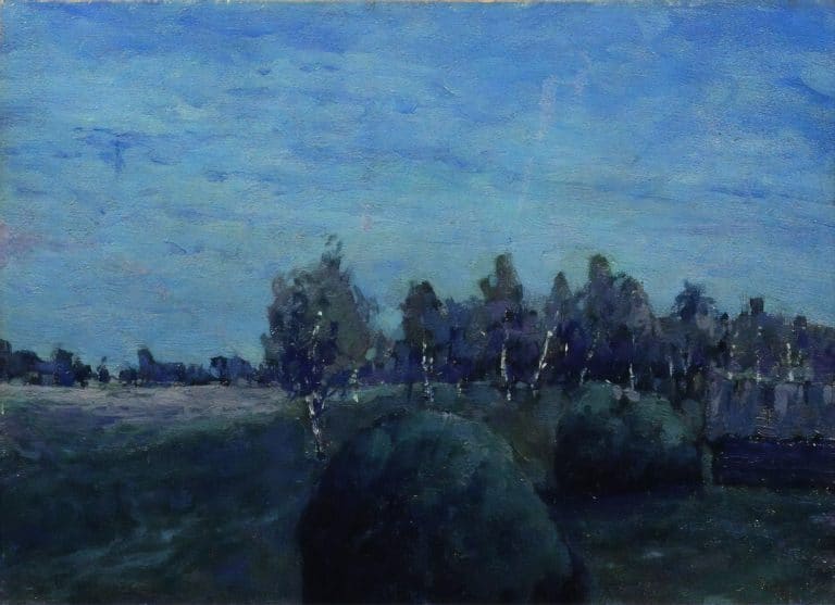 Paysage au clair de lune, Issaak Levitan (1895)