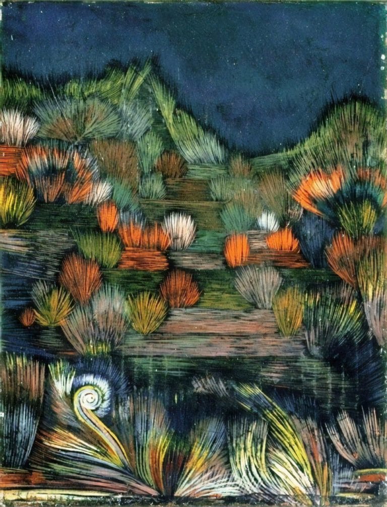 Petit tableau de dunes, Paul Klee (1926)