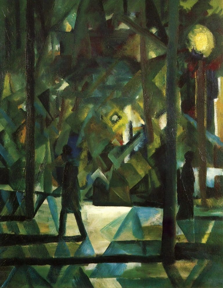 Soir, August Macke (1912)