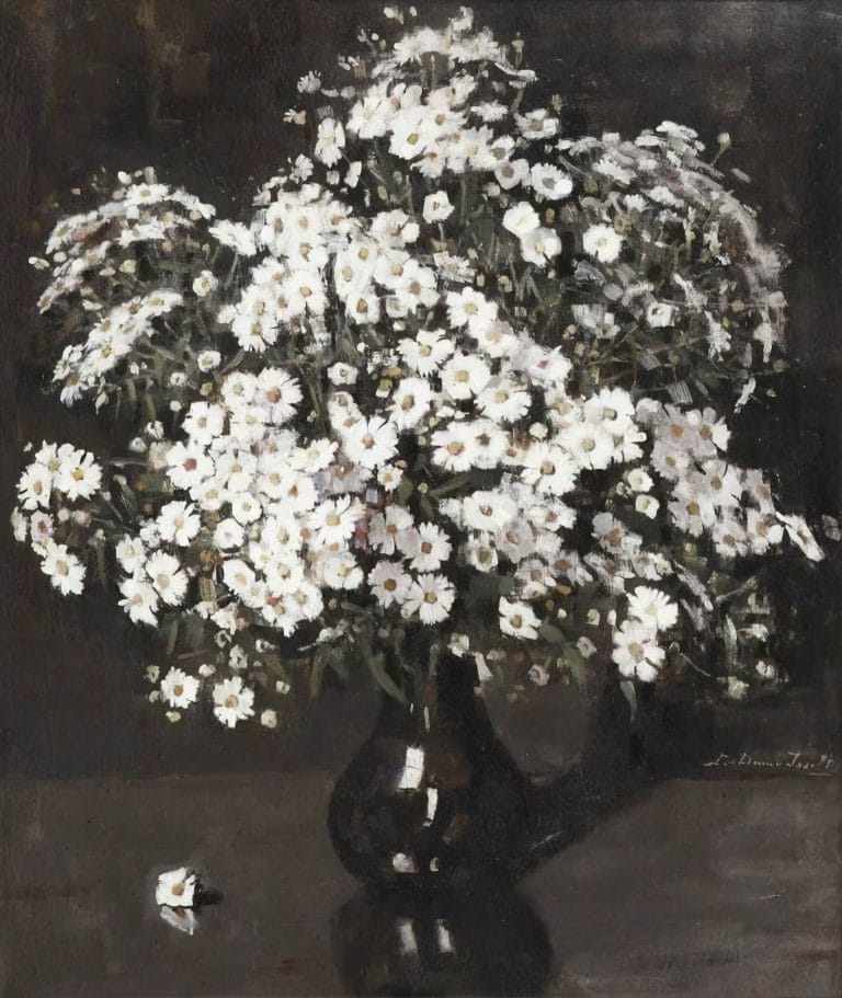 Camomille dans un vase, Lucie van Dam van Isselt (1930)