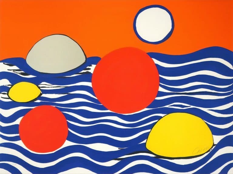 Cercles et vagues, Alexander Calder (1970)