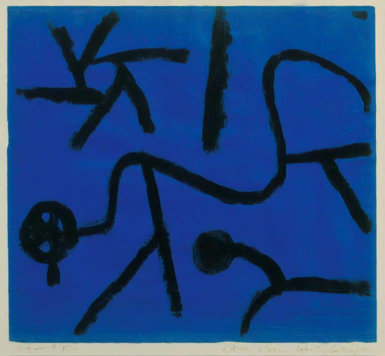Cette étoile enseigne à s'incliner, Paul Klee (1940)