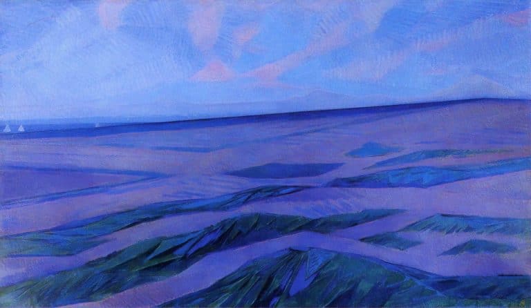 Paysage de dunes, Piet Mondrian (1911)