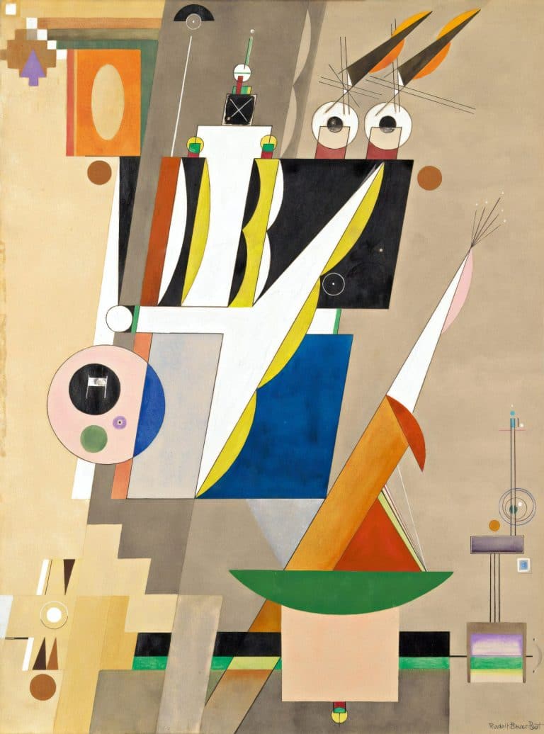 Grande fugue, Rudolf Bauer (1929)