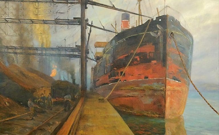 Le port, Ugo Flumiani (1929)