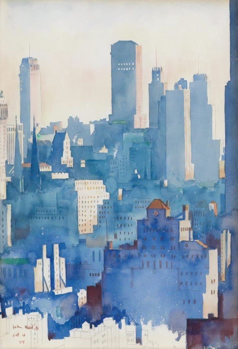 Panorama de New York, John Held Jr. (1934)