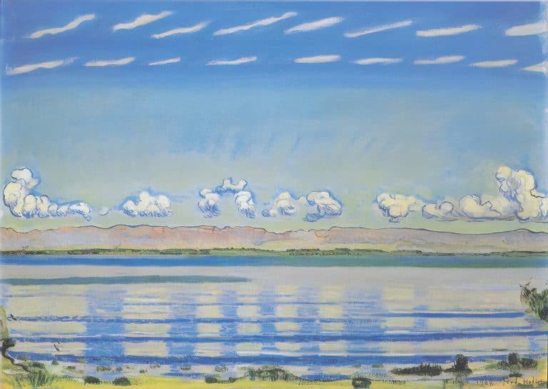 Paysage rythmique sur le lac Léman, Ferdinand Hodler (1908)