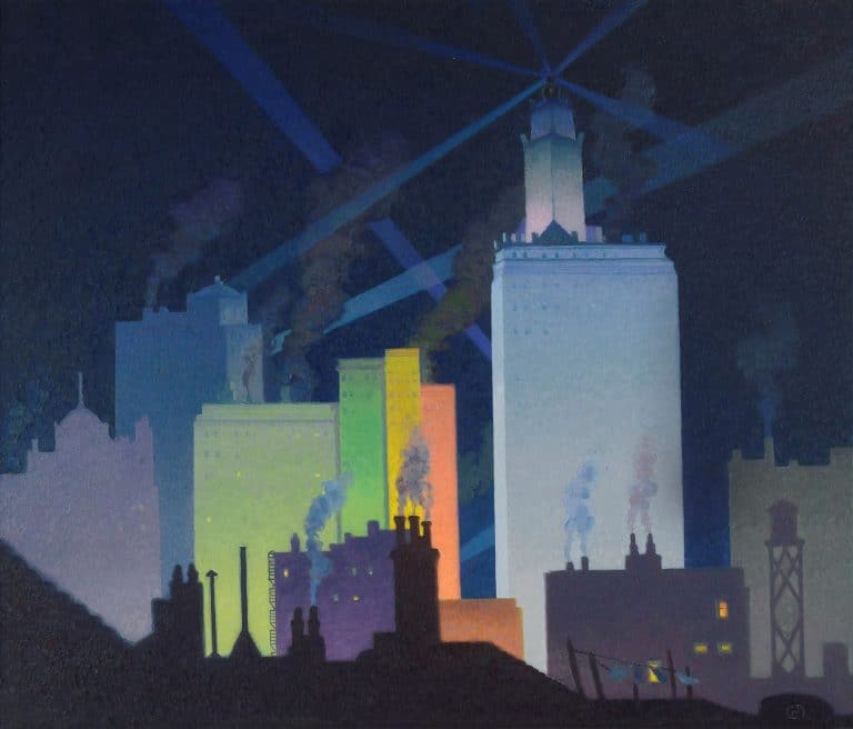La nuit, Chicago, Raymond Jonson (1921)