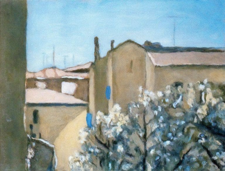 Vue de la via Fondazza, Giorgio Morandi (1958)