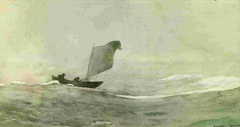 Emporté par le vent, Winslow Homer (1888)