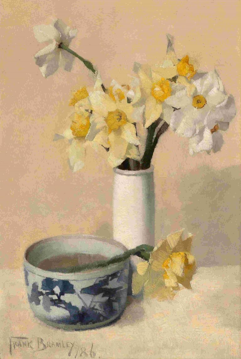 Jonquilles, Frank Bramley (1886)
