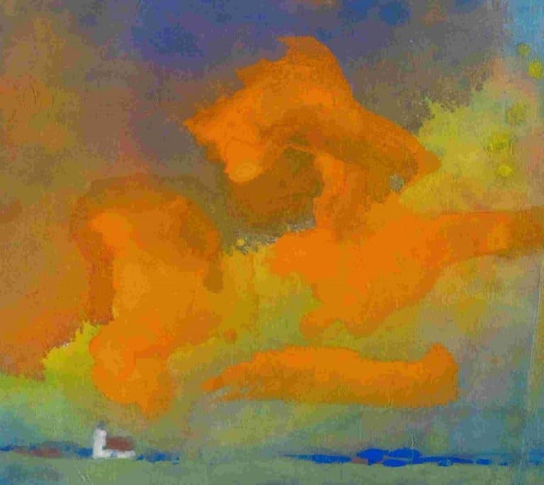 Nuage rouge et jaune, Emil Nolde (1930)