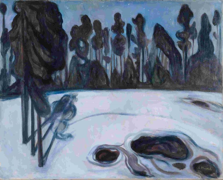 Nuit étoilée, Edvard Munch (1900)