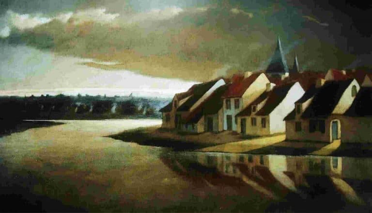Le calme de l'eau, Eugène Laermans (1898)