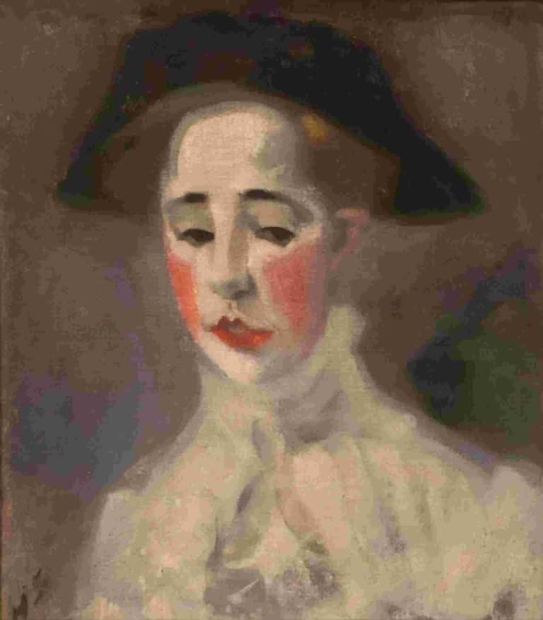 La skieuse (jeune Anglaise), Helene Schjerfbeck (1909)