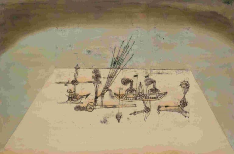 Port jaune, Paul Klee (1931)