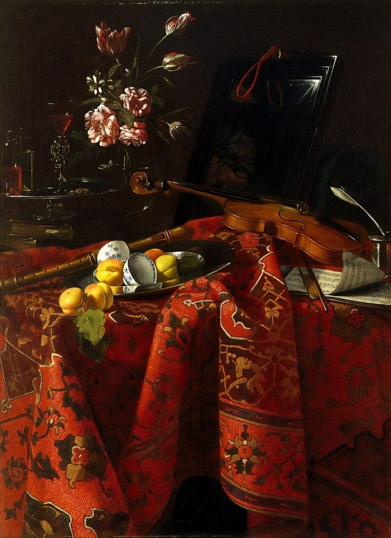 Nature morte aux instruments, Cristoforo Munari