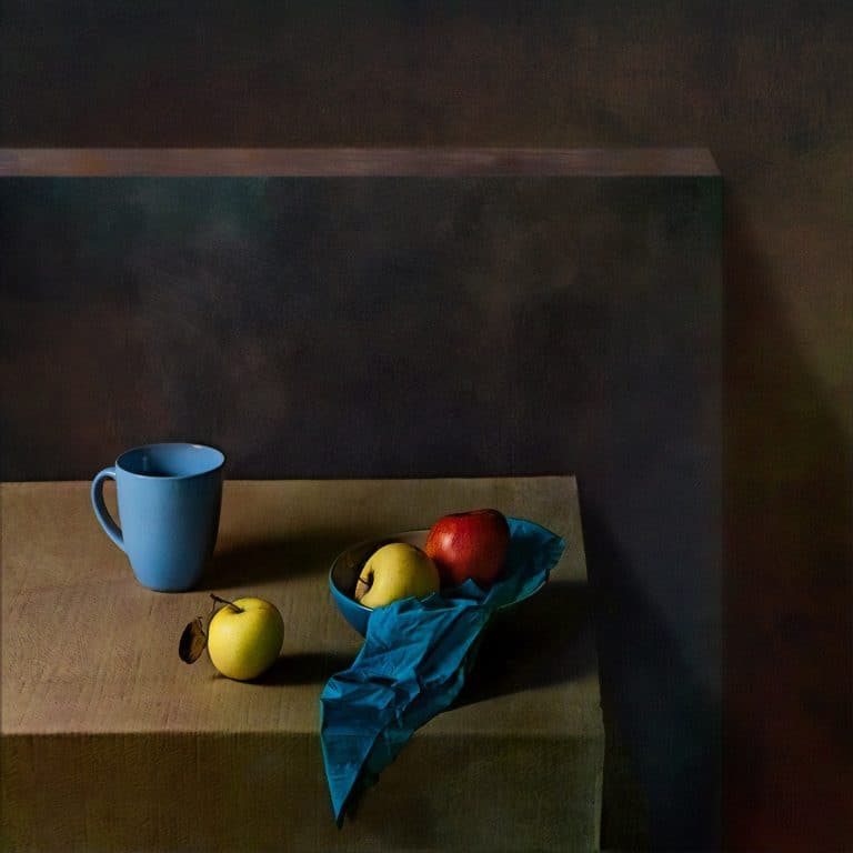 Tasse bleue, Viacheslav Krasnoperov (2015)