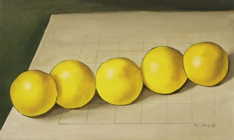 Cinq pamplemousses, Man Ray (1936)