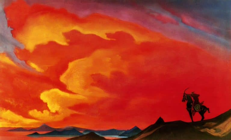 Le roi Gesar, Nicolas Roerich (1946)