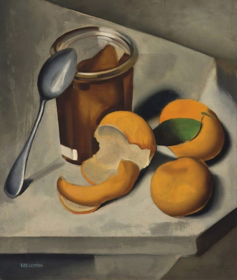 Nature morte aux mandarines, Tamara de Lempicka (1934)