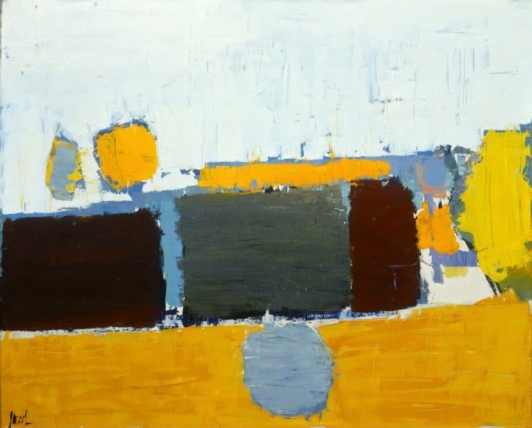 Paysage du Vaucluse, Nicolas de Staël (1953)
