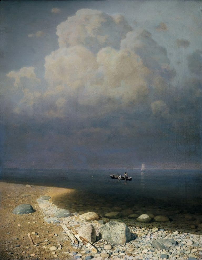 Le lac Ladoga, Arkhip Kouïndji (1873)