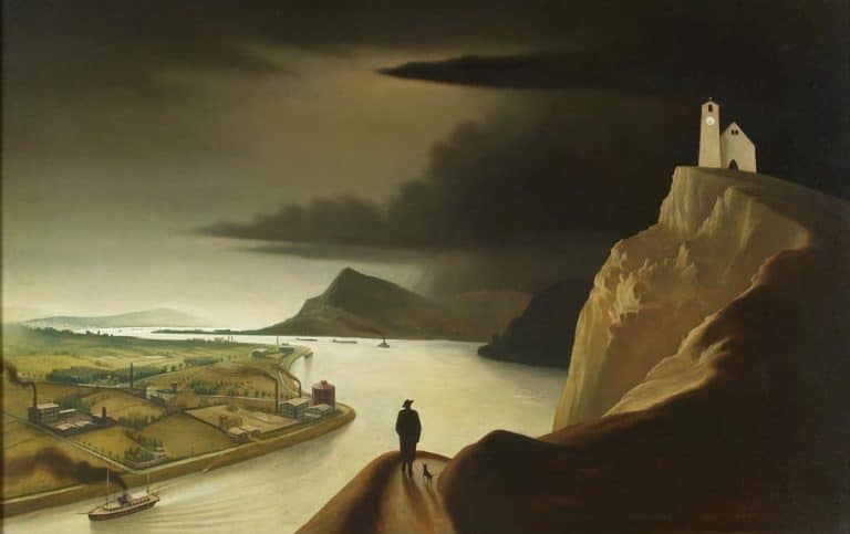 Paysage industriel, Franz Sedlacek (1934)