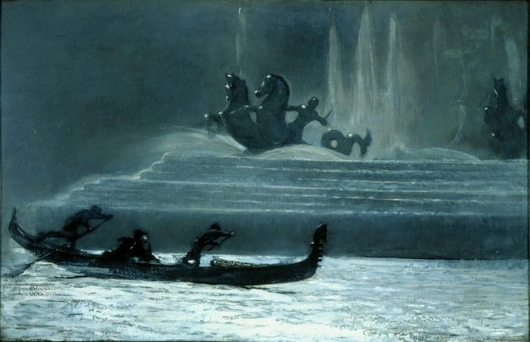 Les fontaines la nuit, Winslow Homer (1893)