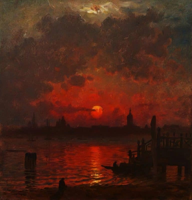 Venise la nuit, John Joseph Enneking (1890)