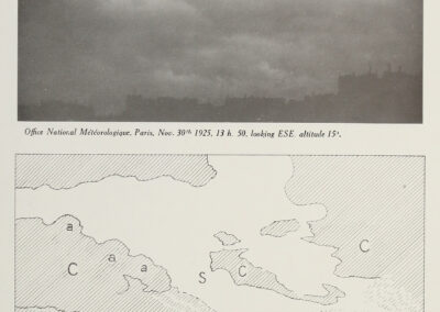 Nuages bas, déchiquetés, gris sombre, de mauvais temps — code L 6 — Atlas international des nuages, 1930