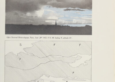 Gros cumulus ou cumulonimbus surmontant des nuages bas déchiquetés — code L 9a — Atlas international des nuages, 1930