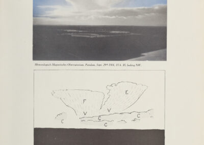 Cirrus dense issu d'une enclume (Cirrus nothus) — code H 3a — Atlas international des nuages, 1930