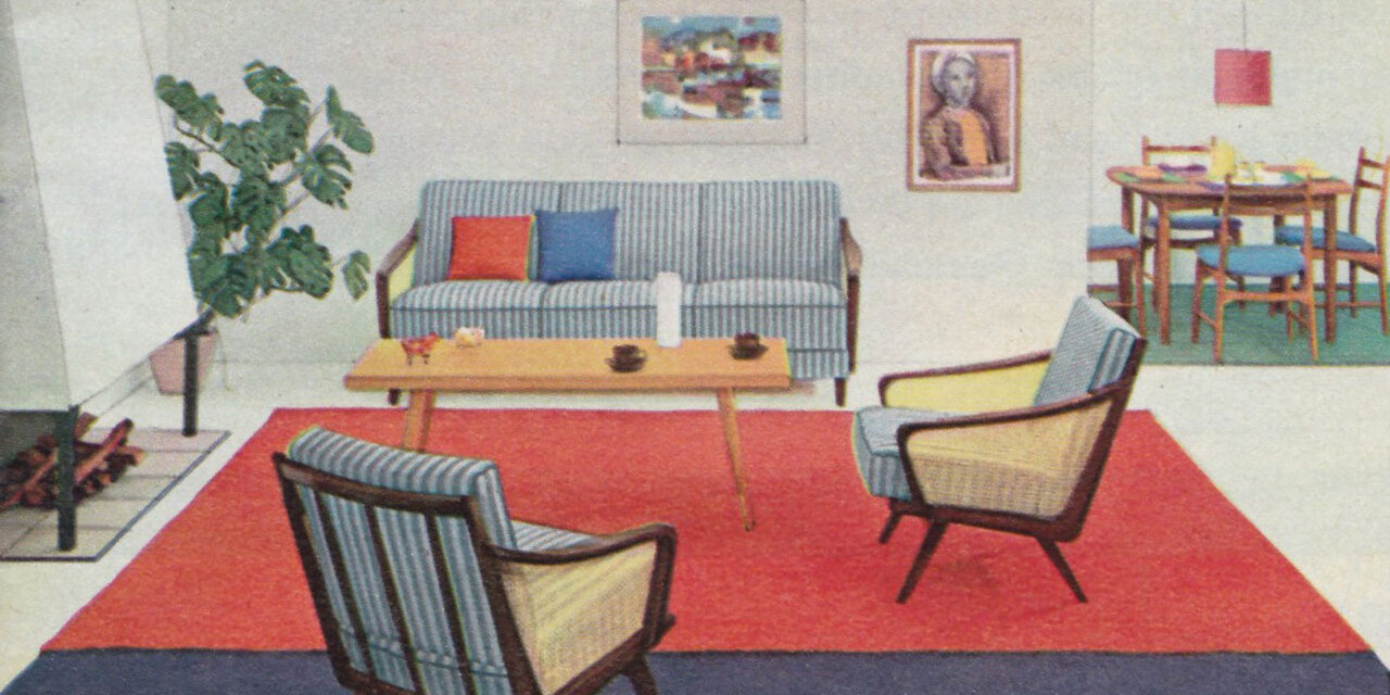 Quinze intérieurs allemands – Musterring, 1960